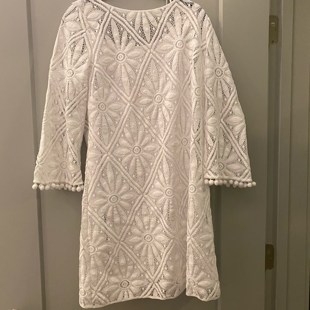 White Floral Lilly Pulitzer Dress